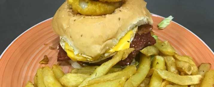 Chicken burger combo